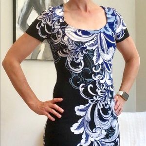 Beautifully patterned dress - great for lunch date